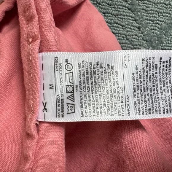 GAP Women's Pink Utility Jacket - Picture 5 of 5